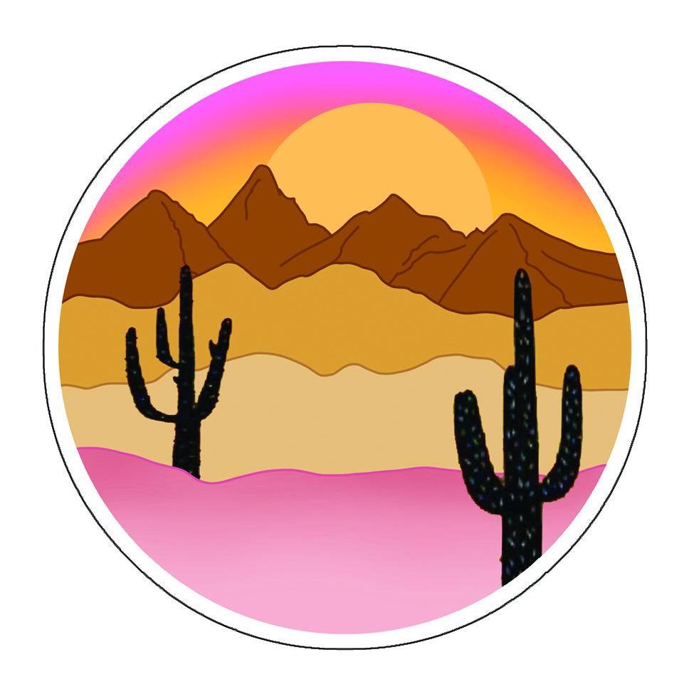 Sticker: Desert Mountains