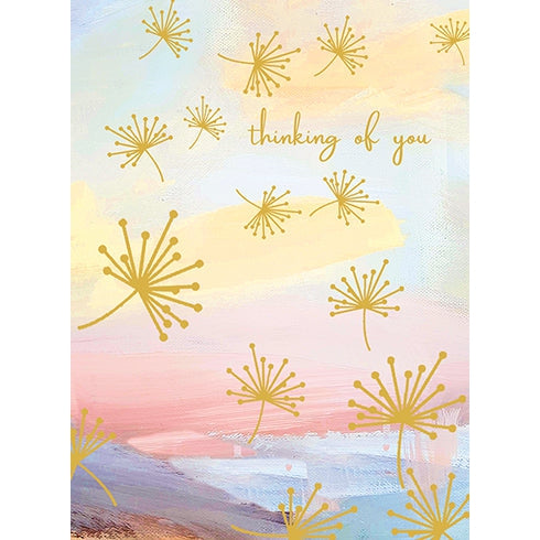 Dandelions Sympathy Greeting Card