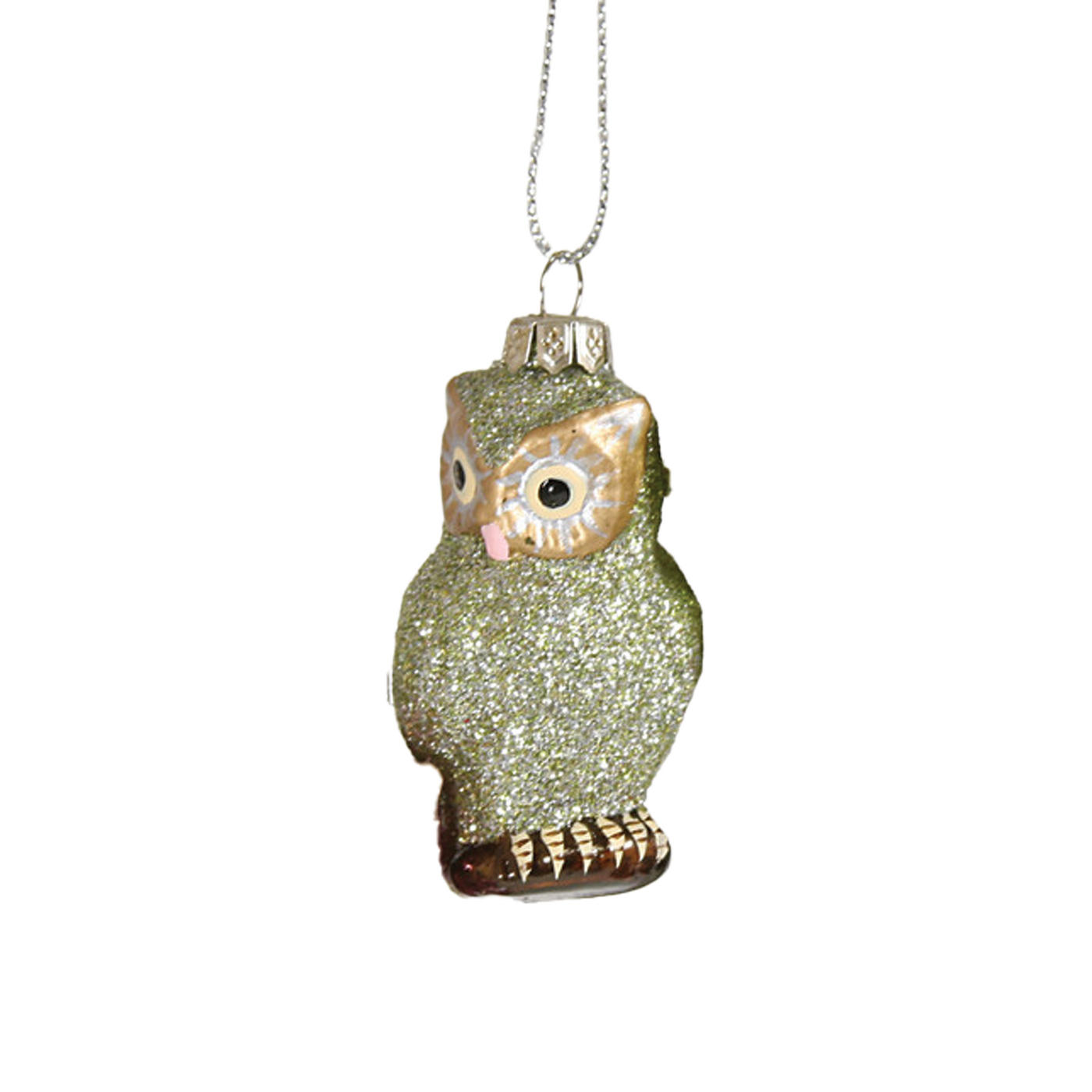 Tiniest Owl Woodland Ornament - Green