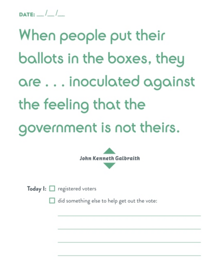 Do One Thing Every Day To Change The World