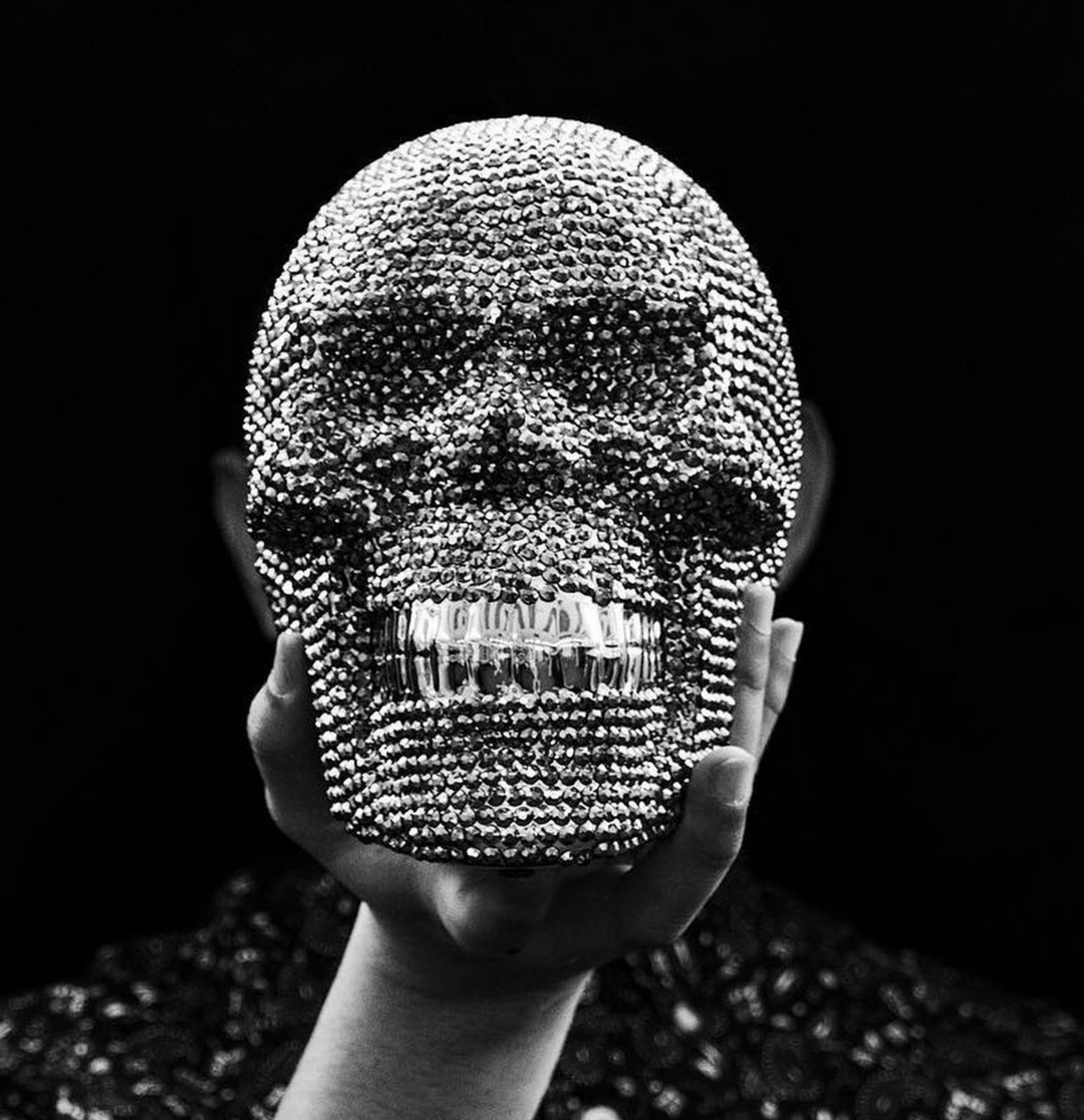 Rhinestone Skull