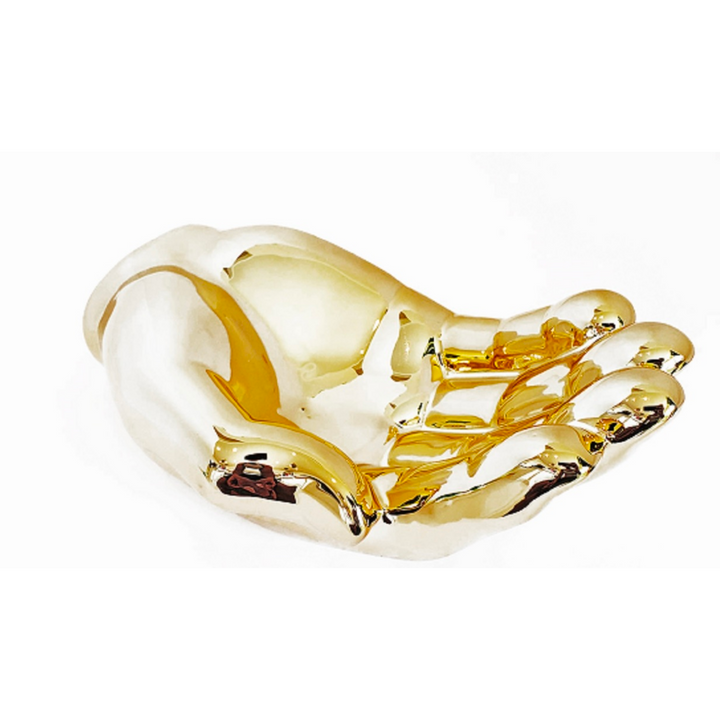 Gold Hand Tray Tabletop