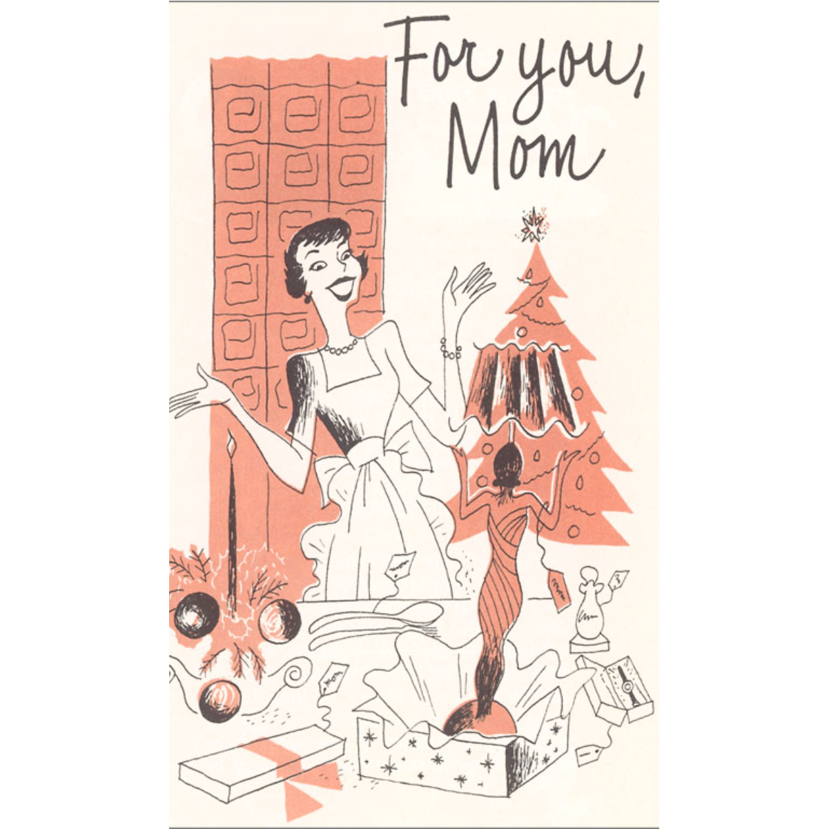 For You, Mom Holiday Magnet