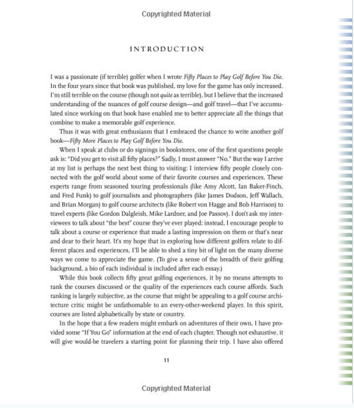 Fifty More Places To Play Golf Before You Die