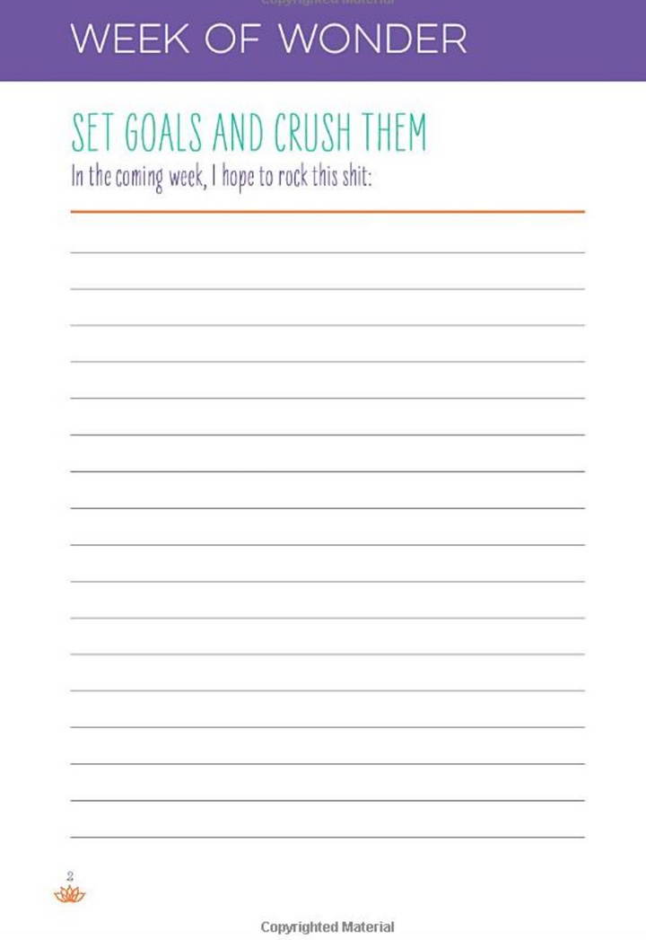 Get Sh*t Done: A Zen as F*ck Daily Planner - Just Fabulous Palm Springs