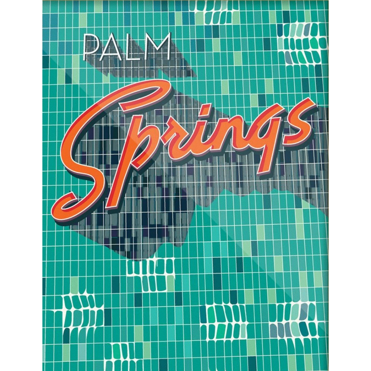 Palm Springs Sign Greeting Card
