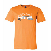 Twin Palms Unisex  Crew Neck T-Shirt - Orange 2021 - Just Fabulous Palm Springs