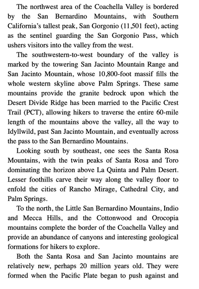 140 Great Hikes In And Near Palm Springs - Just Fabulous Palm Springs