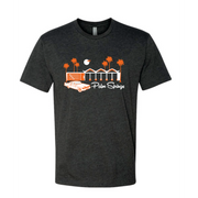 Zig Zag Unisex Crew Neck T-Shirt Charcoal/Orange 2021 - Just Fabulous Palm Springs