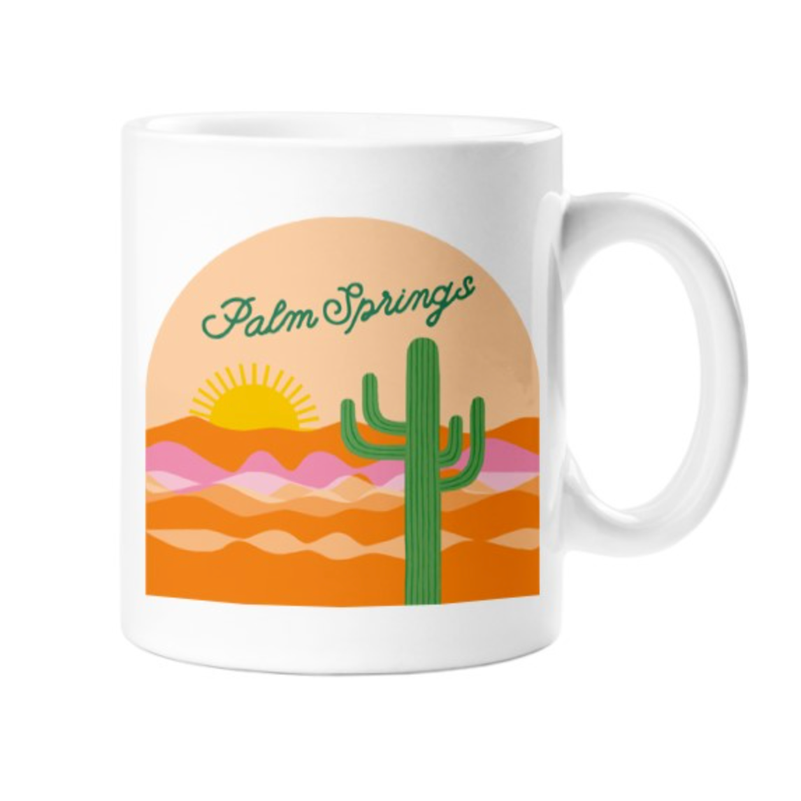 Desert Cactus Ceramic Mug