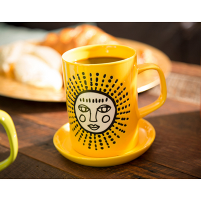 Cuppa Color Mug  - Yellow Sun