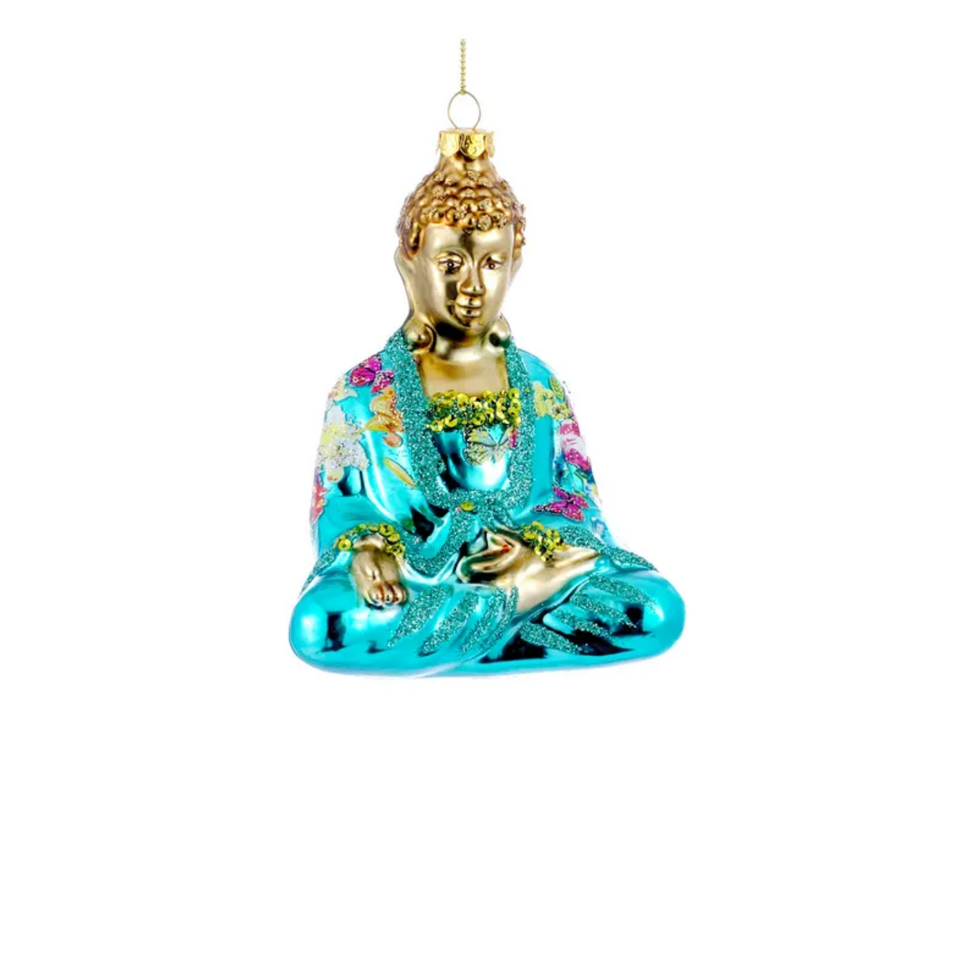 Blue Buddha Ornament