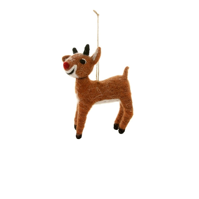 Felt Rudolph Ornament