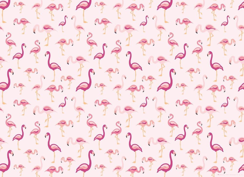 Flamingos Gift Wrap Roll