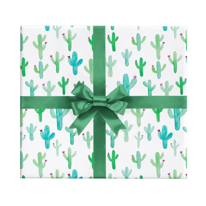 Cactus Gift Wrap Roll