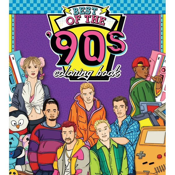 Best Of The '90s Coloring Book - Just Fabulous Palm Springs