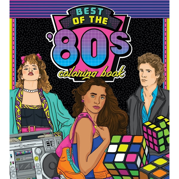 Best Of The '80s Coloring Book