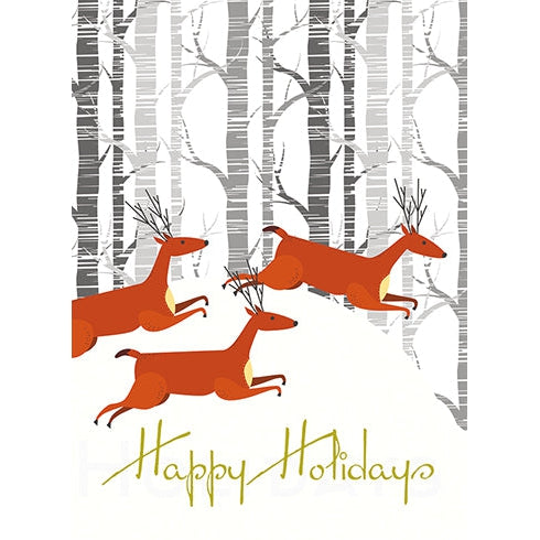 Tiny Reindeer Holiday Card