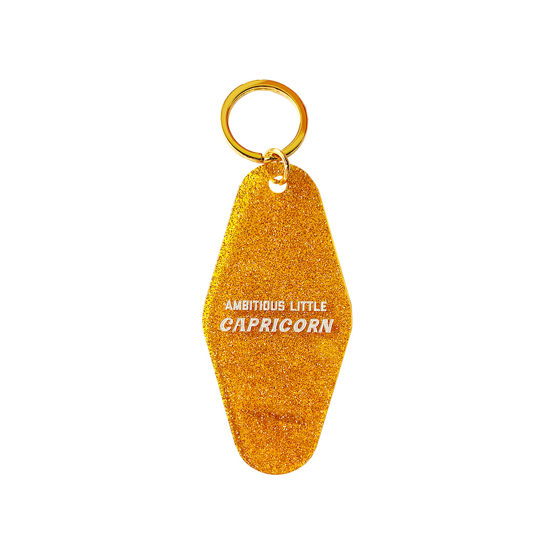 Ambitious Little Capricorn Zodiac Keychain