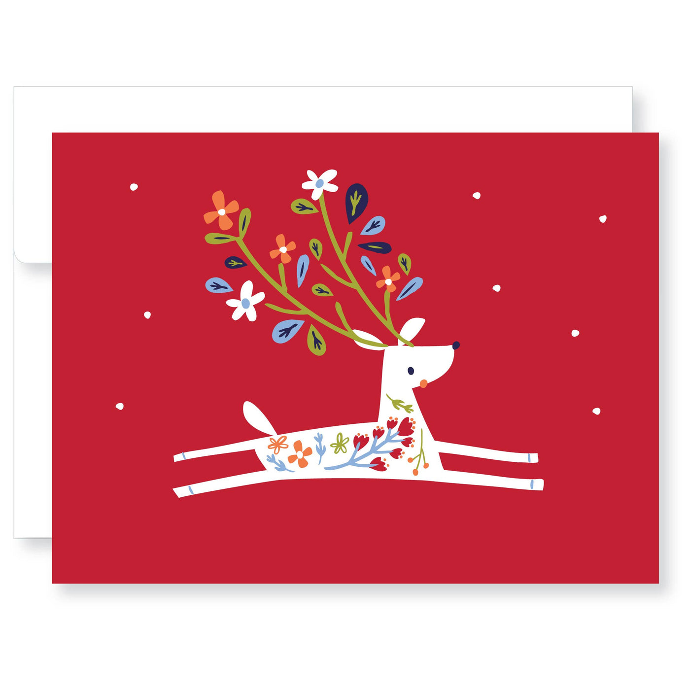 Christmas Reindeer Holiday Card