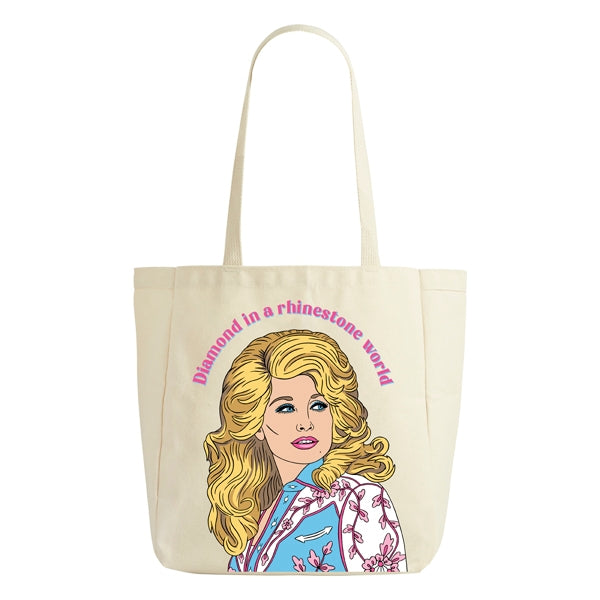 Tote Bag: Dolly Parton Diamond