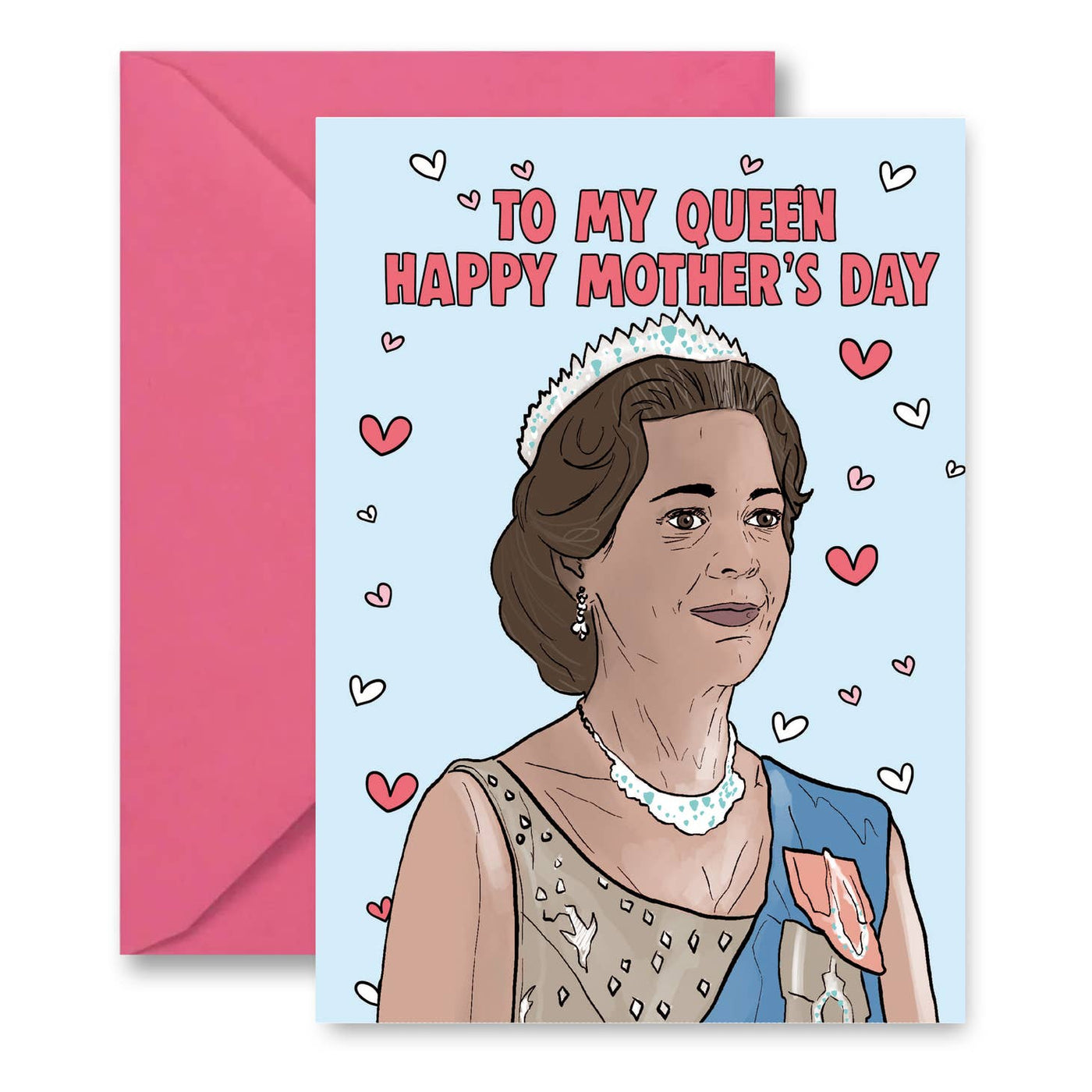 To My Queen Happy Mother's Day Greeting Card