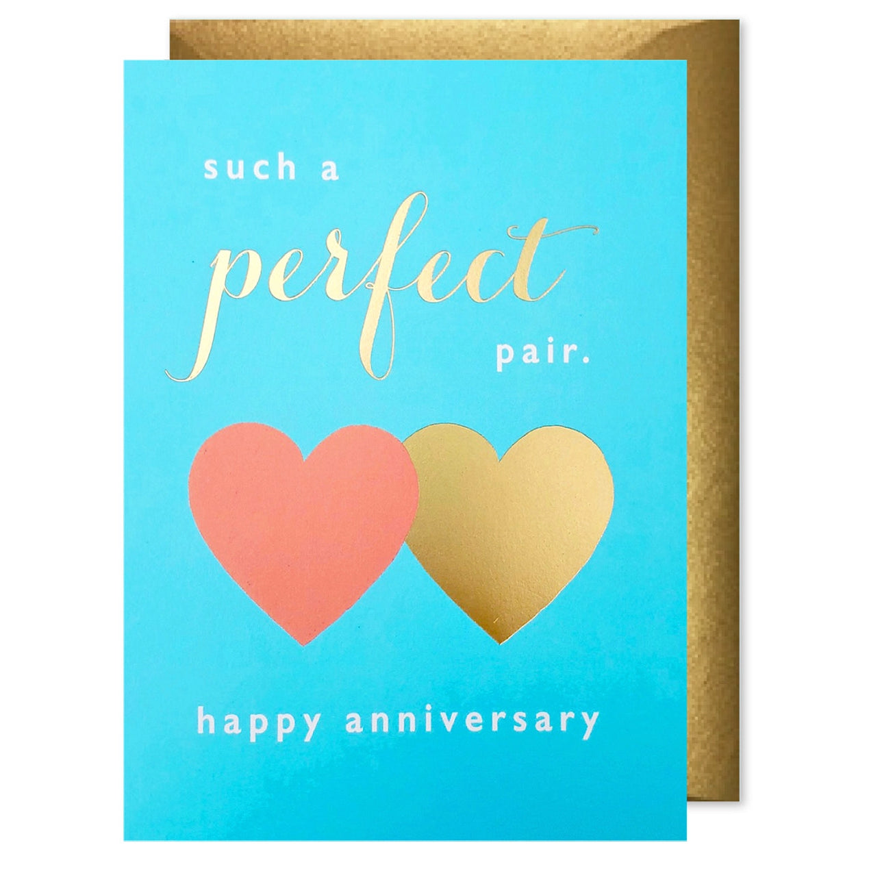 Such A Perfect Pair Anniversary Greeting Card