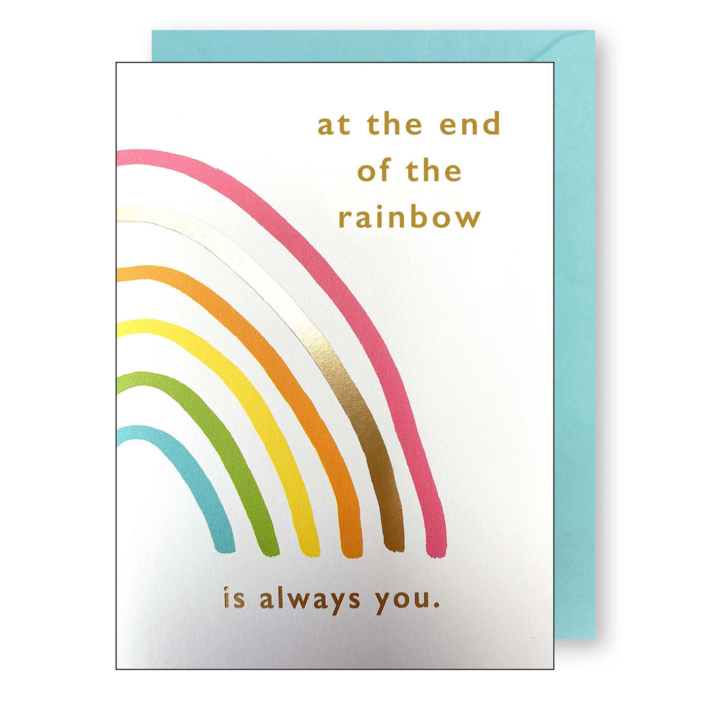 Rainbow Love Greeting Card