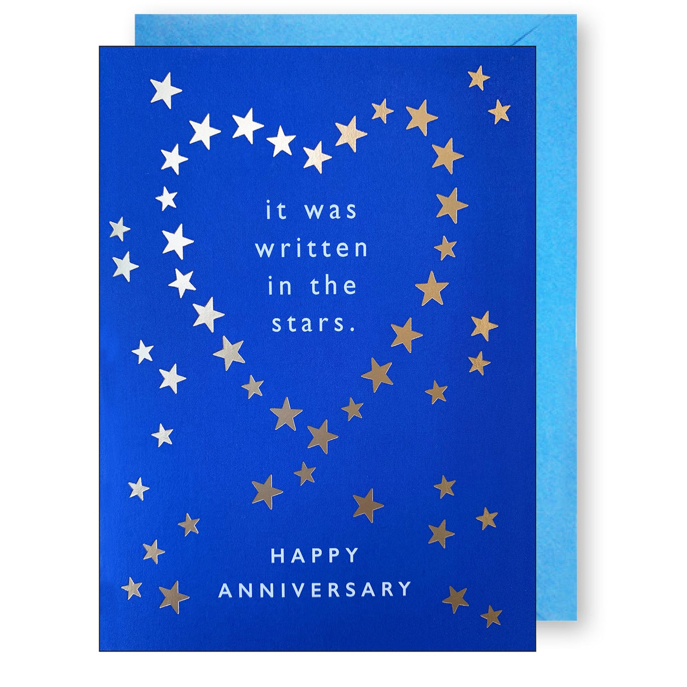 It Was Written In The Stars Anniversary Greeting Card