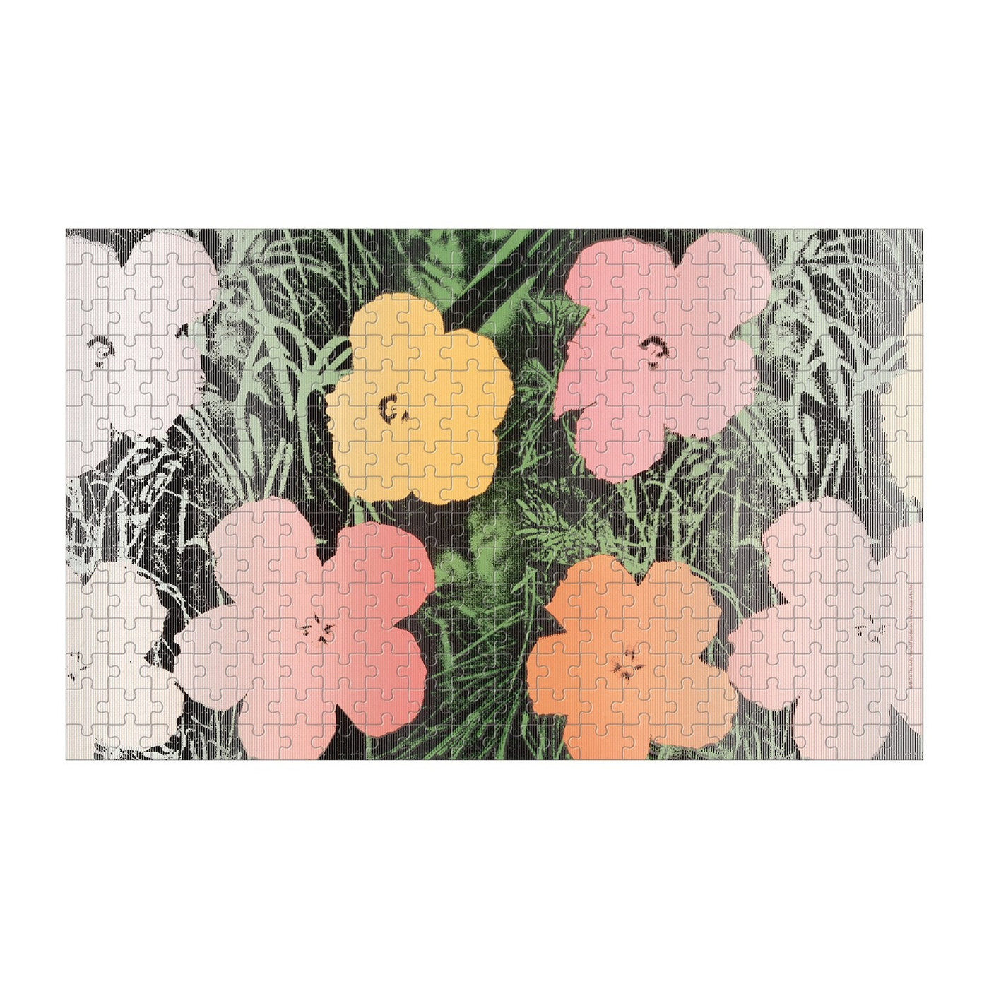 Andy Warhol: Flowers Lenticular Jigsaw Puzzle