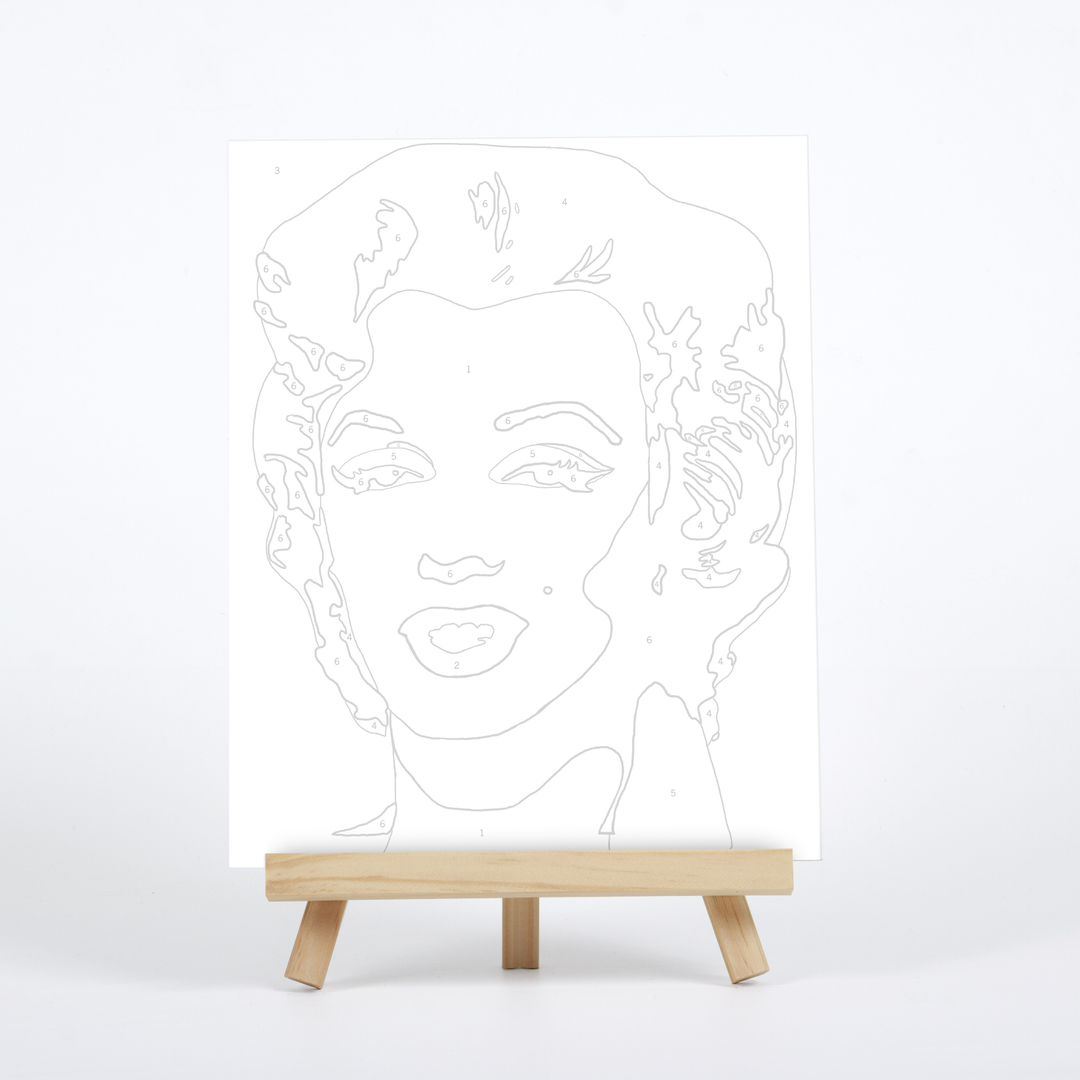 Andy Warhol: Marilyn Monroe Paint By Number