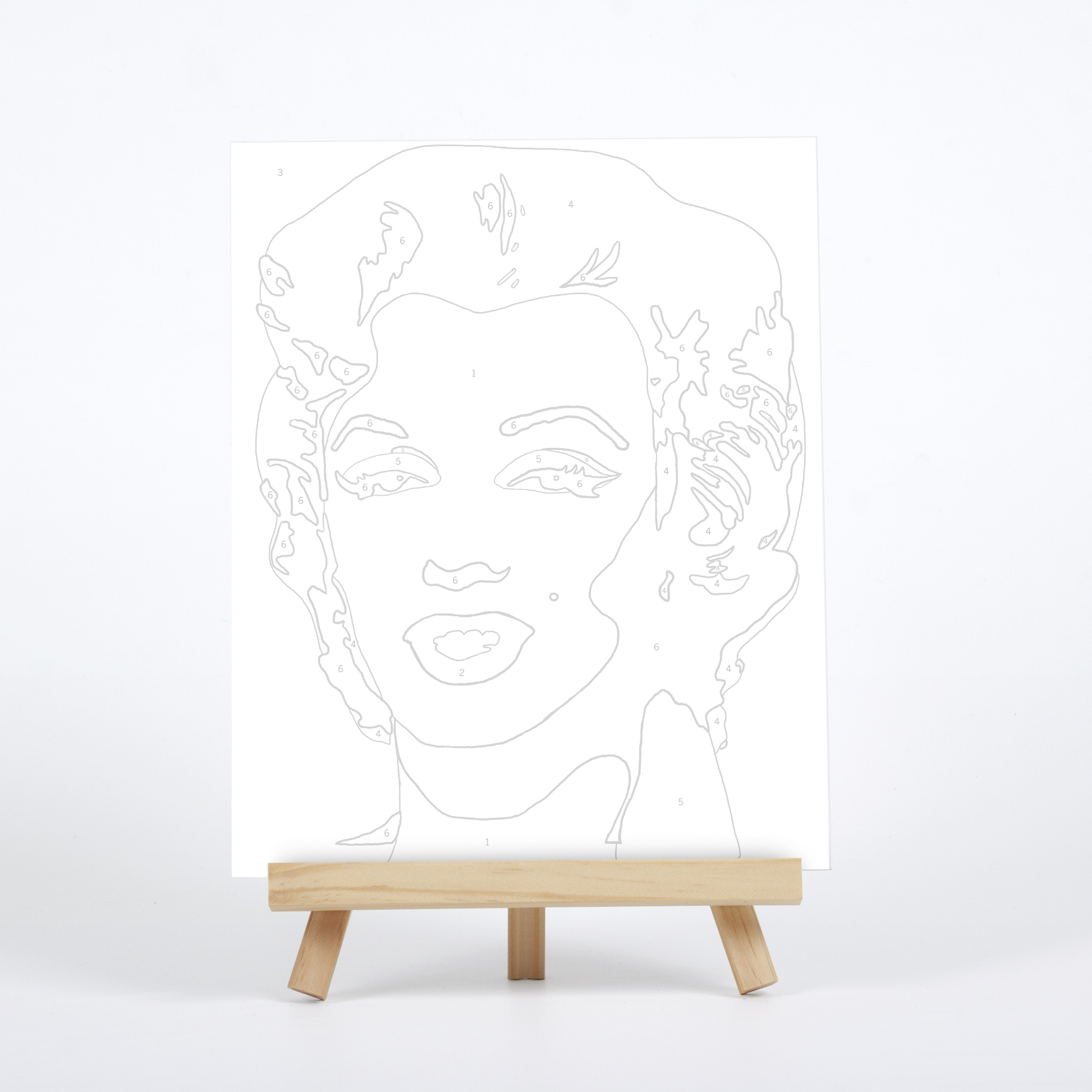 Andy Warhol: Marilyn Monroe Paint By Number - Just Fabulous Palm Springs