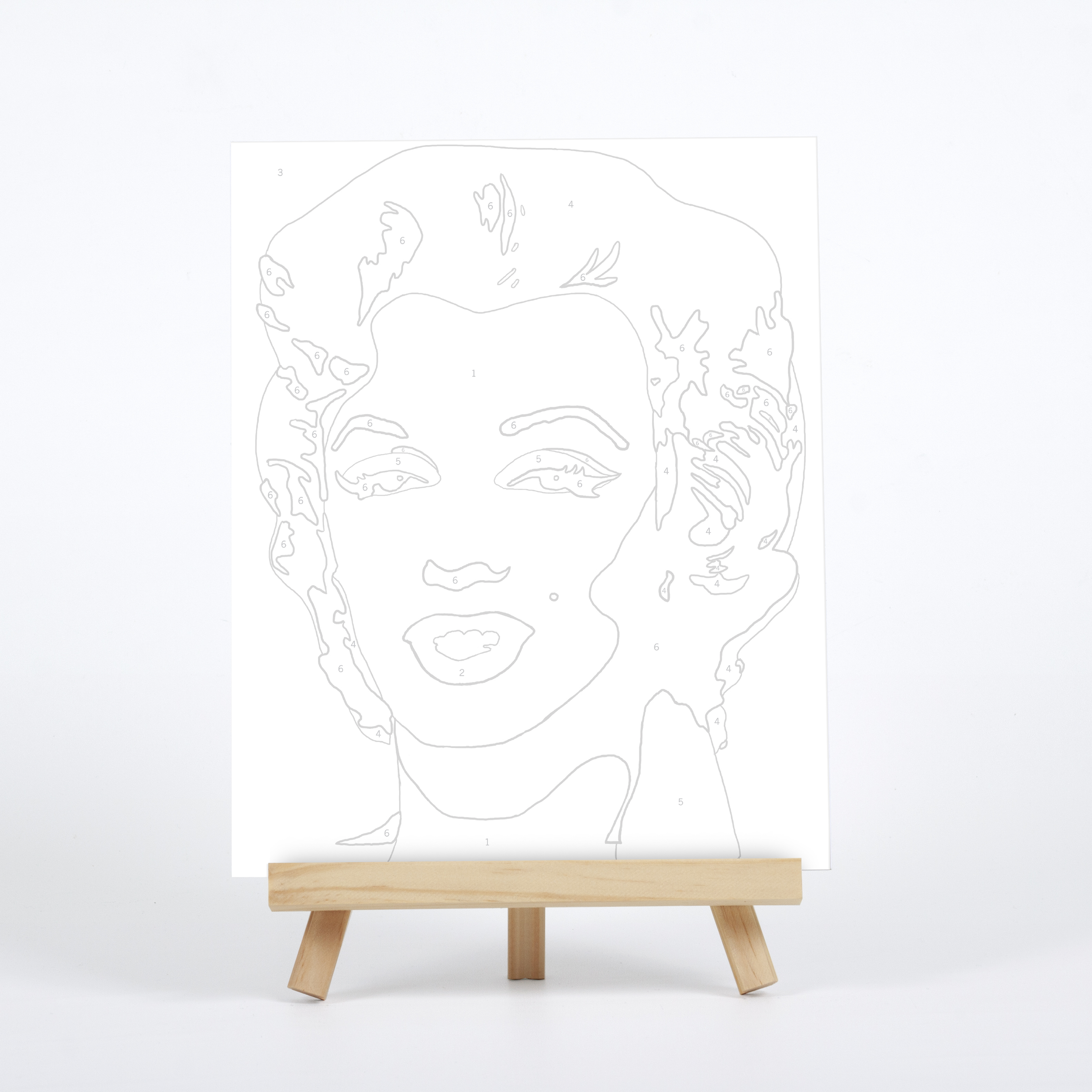 Andy Warhol: Marilyn Monroe Paint By Number - Just Fabulous Palm Springs