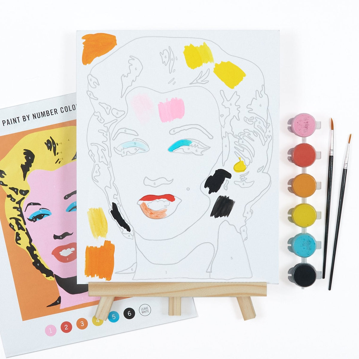 Andy Warhol: Marilyn Monroe Paint By Number - Just Fabulous Palm Springs