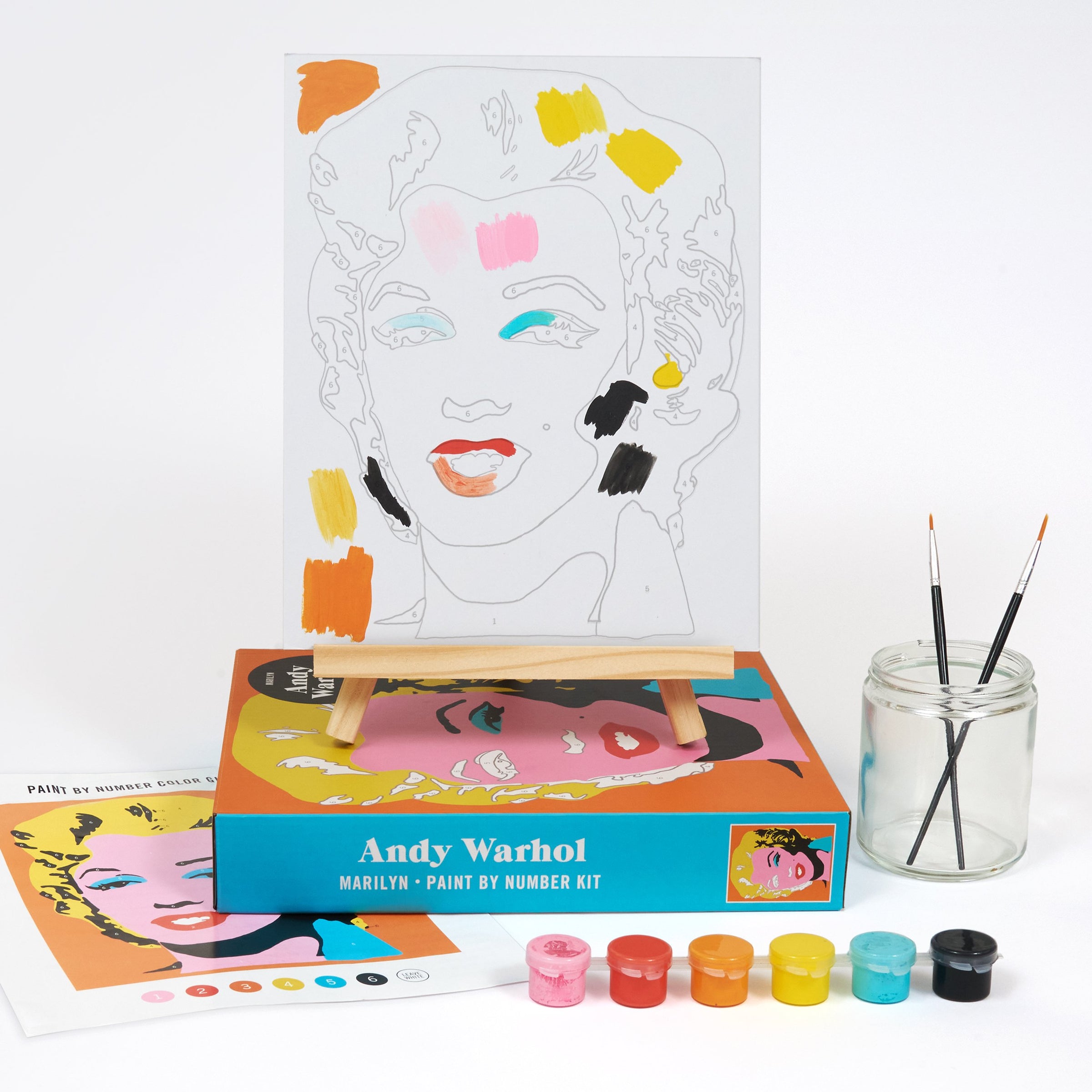 Andy Warhol: Marilyn Monroe Paint By Number - Just Fabulous Palm Springs