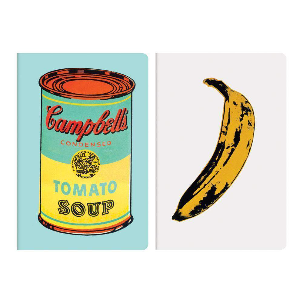 Andy Warhol: Soup Can & Banana Mini Notebook Set