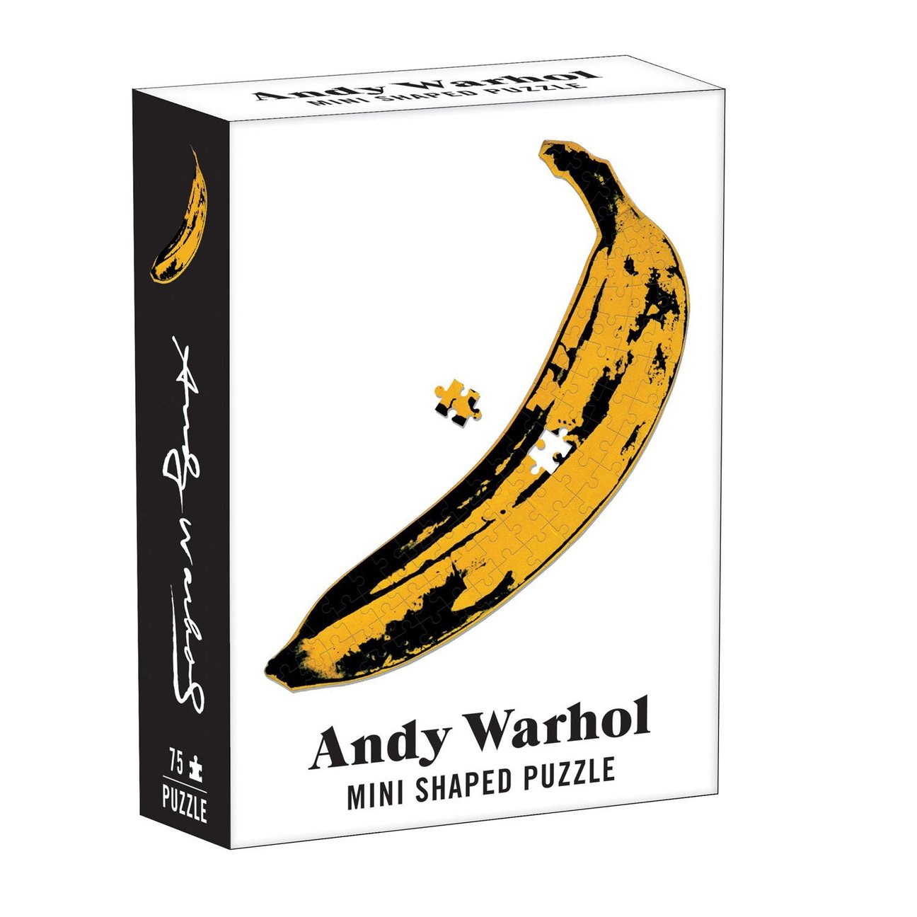 Andy Warhol: Banana Mini Shaped Puzzle