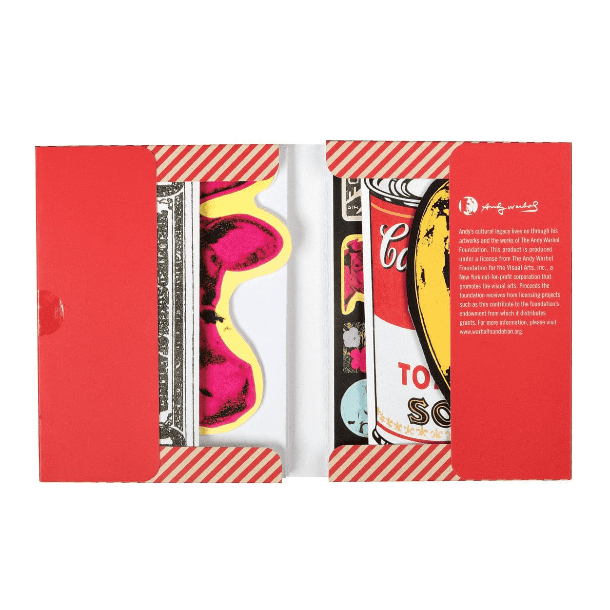 Andy Warhol: Shaped Portfolio Notecards