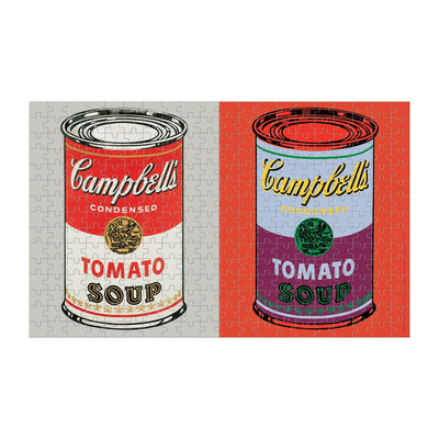Andy Warhol: Soup Can Lenticular Jigsaw Puzzle