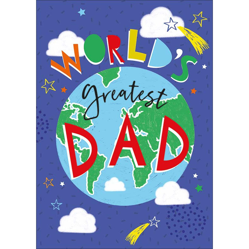 World's Greatest Dad Father's Day Greeting Card