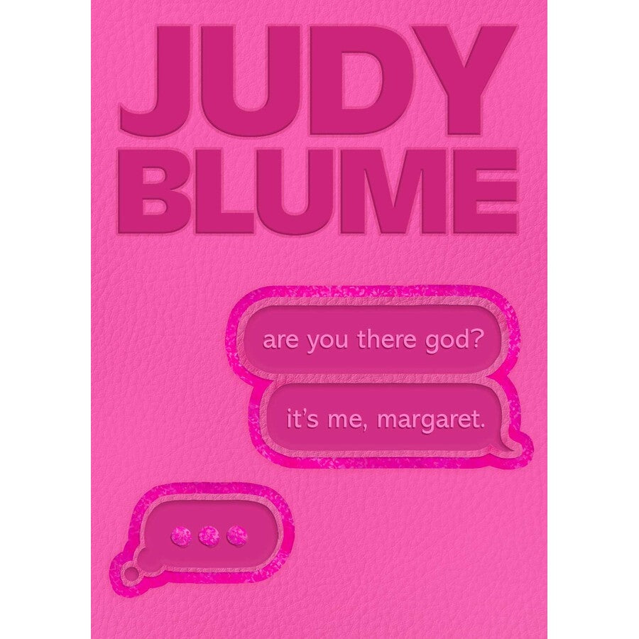 Judy Blume: Are You There God It's Me Margaret.