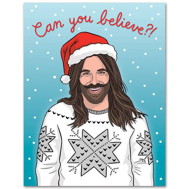 Holiday Boxed Cards: Jonathan Van Ness Can You Believe