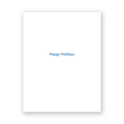 Snowflakes Holiday Card