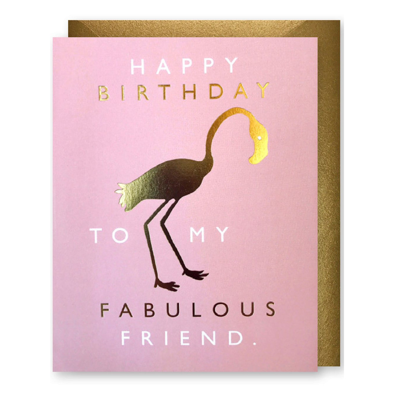 Fab Flamingo Birthday Card