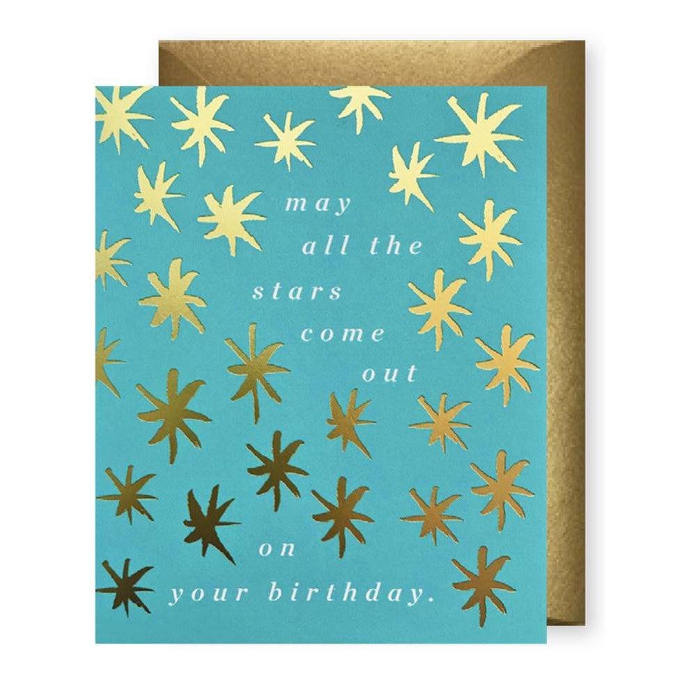 Starry Sky Birthday Card