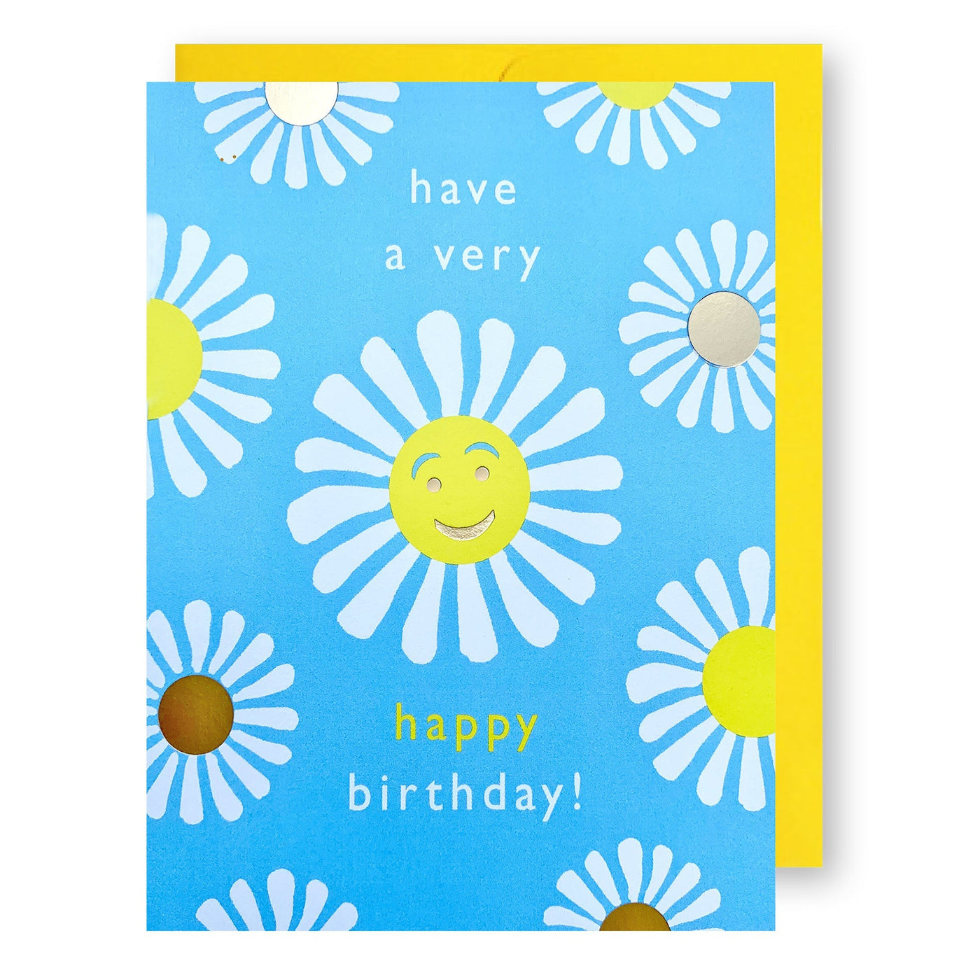 Happy Daisies Birthday Card