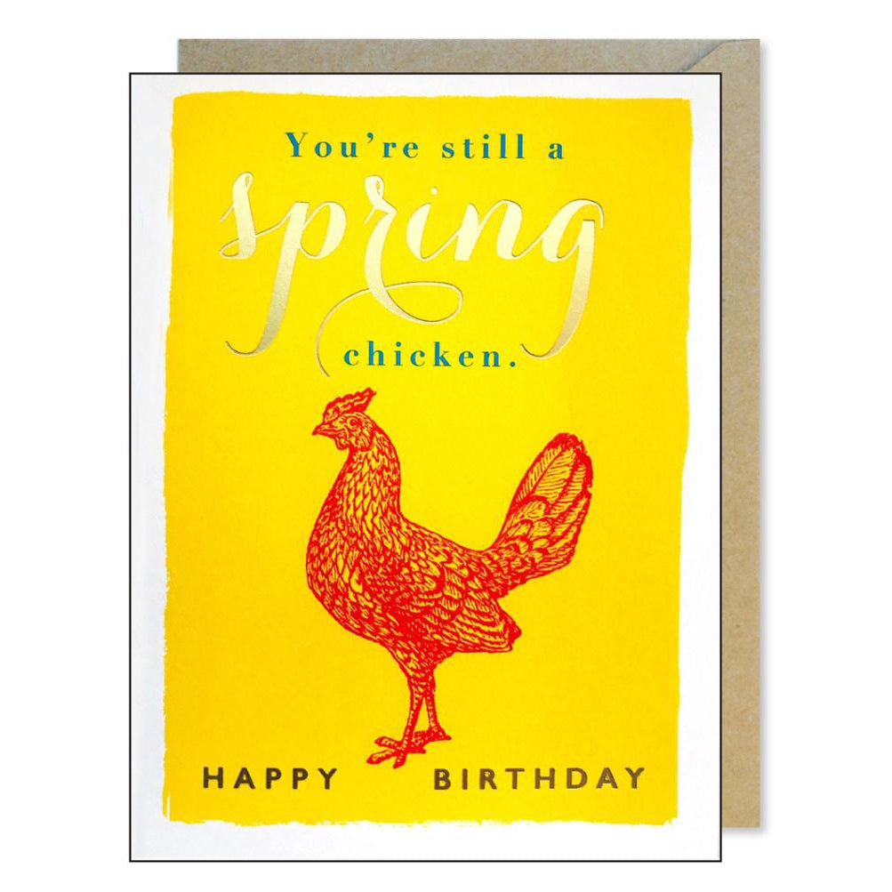 Birthday Chicken Birthday Card