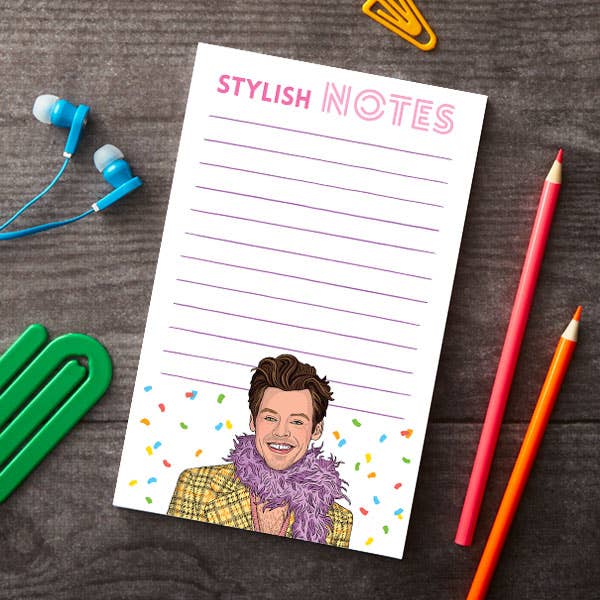 Notepad: Harry Stylish Notes