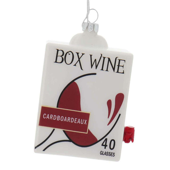 Boxed Wine Ornament