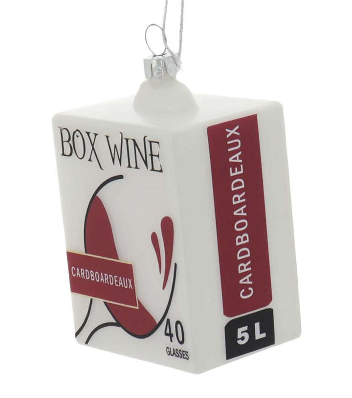 Boxed Wine Ornament